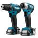 Набір інструментів Makita CXT 12 V MAX CLX224X (DF333, TD110D) CLX224X фото 2